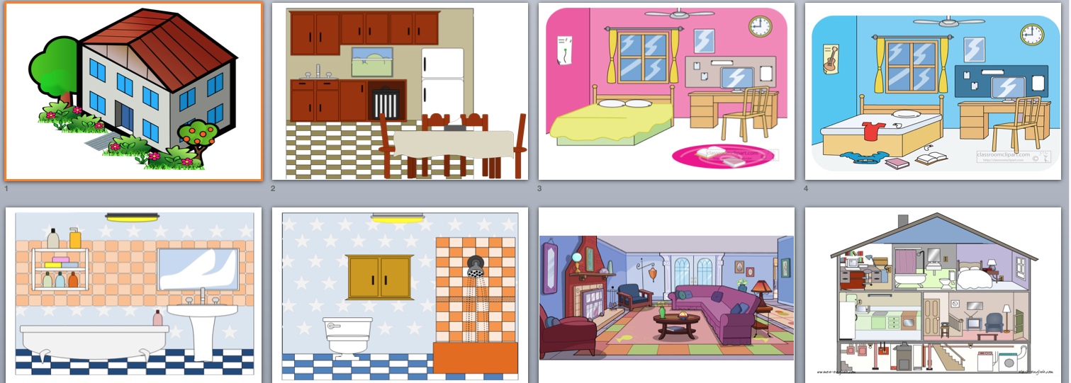 clipart rooms of the house - photo #47