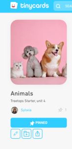 Tinycards ANIMALS